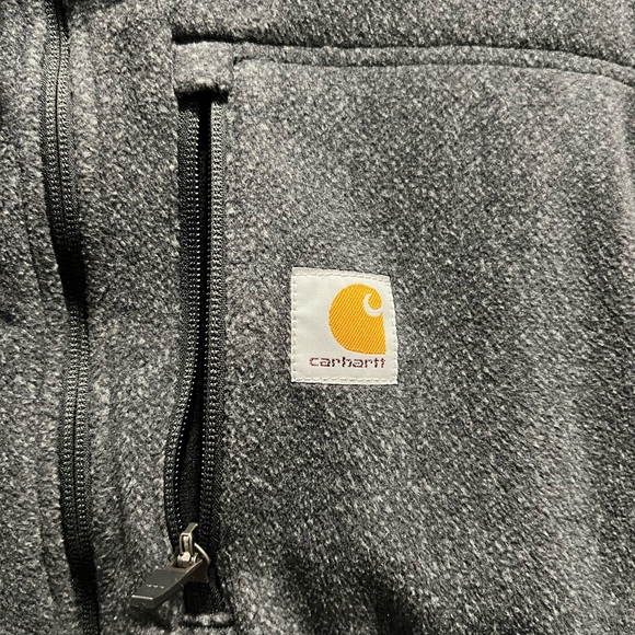 Carhartt Jacket Black Zip Up M - Picture 3 of 9